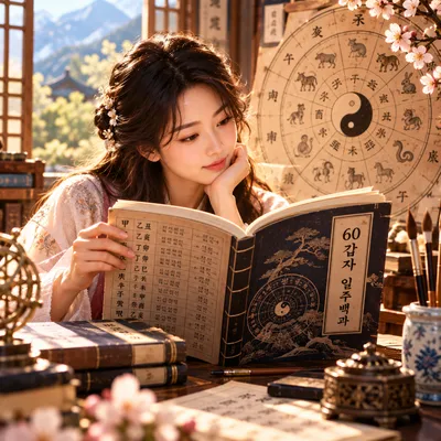 두꺼운 책을 펼쳐 읽는 사람