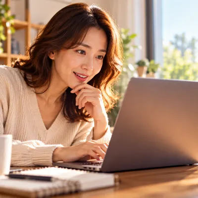책상 앞에서 만세력을 들여다보는 사람